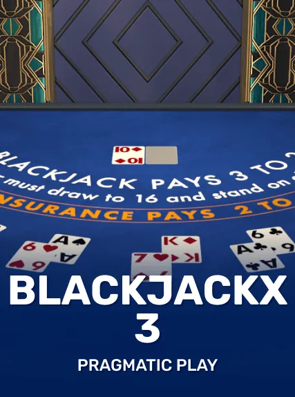 Blackjack X 3 - Azure